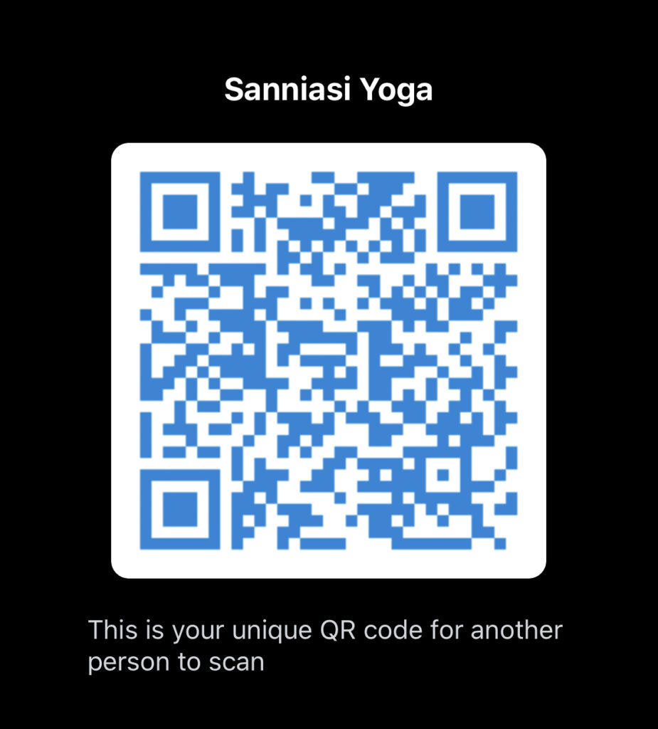 sanniasi código QR